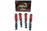 Lexus IS200 XE10, Toyota Altezza, Mark X110 Винтовая подвеска фултап койловеры с регулировкой высоты и жесткости LOWSTUFF LOWSTUFF DS DSCLEISXE10