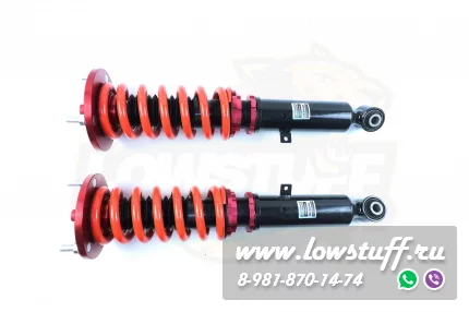 Lexus IS250 IS350 XE20, XE21 2006-2013, Lexus GS300 GS350 GS430 GS460 S190, S191 2005-2011 Винтовая подвеска фултап койловеры с регулировкой высоты и жесткости LOWSTUFF LOWSTUFF DS DSCLEISXE20