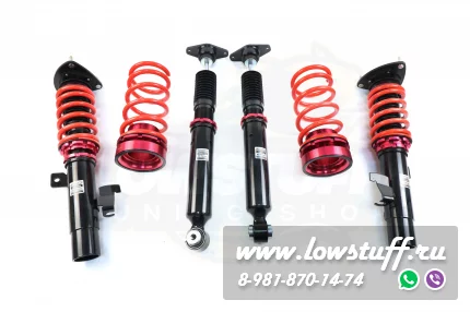 Ford Focus 2 Focus 3 Mazda 3 BK BL Volvo C30 V50 Винтовая подвеска фултап койловеры с регулировкой высоты и жесткости LOWSTUFF LOWSTUFF DS DSCMAZ3BK