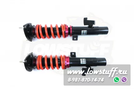 Ford Focus 2 Focus 3 Mazda 3 BK BL Volvo C30 V50 Винтовая подвеска фултап койловеры с регулировкой высоты и жесткости LOWSTUFF LOWSTUFF DS DSCMAZ3BK