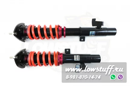 Ford Focus 2 Focus 3 Mazda 3 BK BL Volvo C30 V50 Винтовая подвеска фултап койловеры с регулировкой высоты и жесткости LOWSTUFF LOWSTUFF DS DSCMAZ3BK