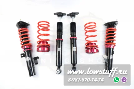 Ford Focus 2 Focus 3 Mazda 3 BK BL Volvo C30 V50 Винтовая подвеска фултап койловеры с регулировкой высоты и жесткости LOWSTUFF LOWSTUFF DS DSCMAZ3BK
