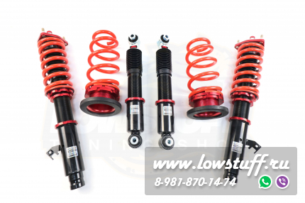 Mazda 6 GG 2004-2008 Винтовая подвеска фултап койловеры с регулировкой высоты и жесткости LOWSTUFF LOWSTUFF DS DSCMAZ6GG