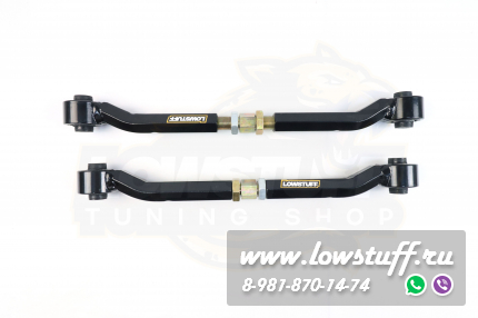Hyndai Elantra HD, i30 FD, KIA Ceed ED, Magentis II, Carens Регулируемые развальные рычаги задней оси LOWSTUFF LSCAKICEEDEDSTR