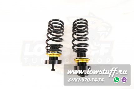 Ford Focus 2 Focus 3, Mazda 3 BK BL, Volvo C30 V50 винтовая подвеска задней оси фултап койловеры с регулировкой высоты и жесткости LOWSTUFF EVO-III REARLSCSFO023