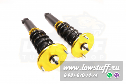Nissan Skyline R33 1995 - 1998 винтовая подвеска передней оси фултап койловеры с регулировкой высоты и жесткости LOWSTUFF EVO-III FRONTLSCSNI123