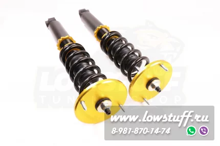 Nissan Skyline R33 1995 - 1998 винтовая подвеска задней оси фултап койловеры с регулировкой высоты и жесткости LOWSTUFF EVO-III REARLSCSNI123