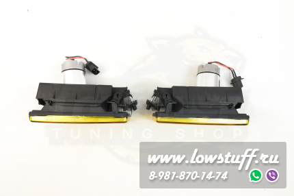 BMW E36 1992-1998, BMW E36 M 3 Противотуманные фары птф желтые с линзами LOWSTUFF FGLBME36LENYLW