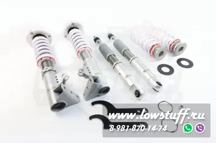 Mercedes W124, 190 W201 винтовая подвеска LOWSTUFF EVO-4 фултап койловеры с регулировкой высоты и жесткости LSCSMB034