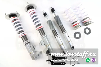 Mercedes W124, 190 W201 винтовая подвеска LOWSTUFF EVO-4 фултап койловеры с регулировкой высоты и жесткости LSCSMB034
