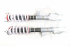 BMW F10 F12 F13 F01 F06 xdrive винтовая подвеска LOWSTUFF EVO-4 фултап койловеры с регулировкой высоты и жесткости LSCSBM314