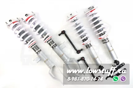 BMW F10 F12 F13 F01 F06 xdrive винтовая подвеска LOWSTUFF EVO-4 фултап койловеры с регулировкой высоты и жесткости LSCSBM314