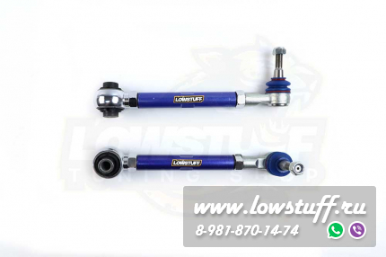 Lexus IS XE20, GS S19x, Toyota Mark X X12x, X13x, Crown S18x, AWS21x Crown AWS21x, Crown Majesta S20x Задние верхние поперечные регулируемые рычаги развала LOWSTUFF DS 70DSTOISXE20
