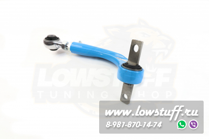 Honda Civic 8 FD, Civic 9 FG, FB верхние регулируемые серповидные развальные рычаги задней оси LOWSTUFF 66DSHOCIV8