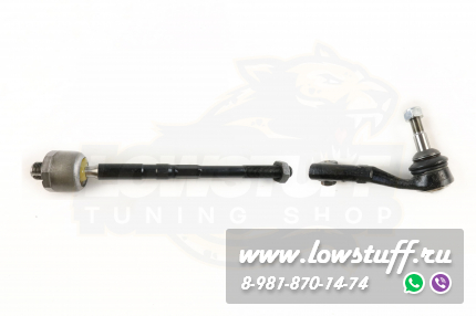 BMW E81 E82 E87 E88 E90 E91 E92 E93, X1 E84 тяга рулевая правая в сборе с наконечником LOWSTUFF 51BM0079