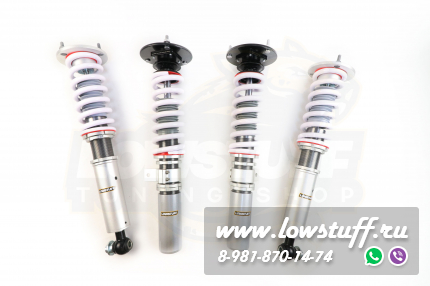 BMW E65 E66 винтовая подвеска LOWSTUFF EVO-4 фултап койловеры с регулировкой высоты и жесткости LSCSBM324