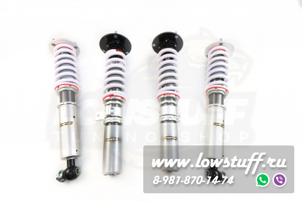 BMW E65 E66 винтовая подвеска LOWSTUFF EVO-4 фултап койловеры с регулировкой высоты и жесткости LSCSBM324