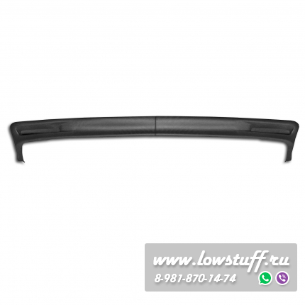 VW Golf 2, Jetta 2 спойлер (губа) переднего широкого бампера LOWSTUFF SPLFBVWG2GTIMATTBLK