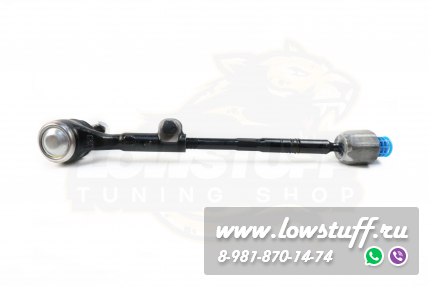 BMW E90, E91, E92, E93, X1 E84 тяга рулевая левая в сборе с наконечником LOWSTUFF 51BM0043