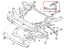 BMW X5 E70 X6 E71 Рычаг подвески передний верхний правый LOWSTUFF 51BM0157