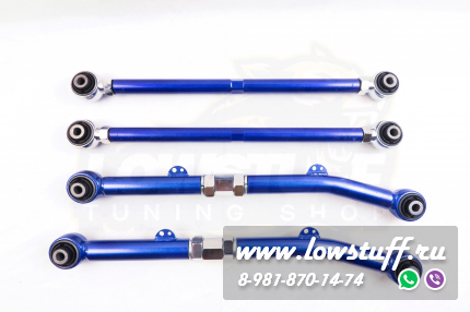 BMW F40 F45 F48 F39 MINI F54 F60 регулируемые задние рычаги развала и схождения LOWSTUFF DS 75DSBMF40