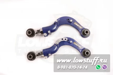 Toyota Highlander XU70, KLUGER XU70 Регулируемые серповидные развальные рычаги задней оси LOWSTUFF DS 66DSTOHLNDRXU70