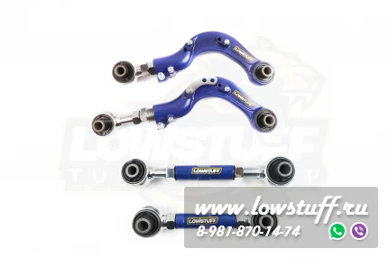 Toyota Highlander XU70, KLUGER XU70 регулируемые задние рычаги развала и схождения LOWSTUFF DS 75DSTOHLNDRXU70