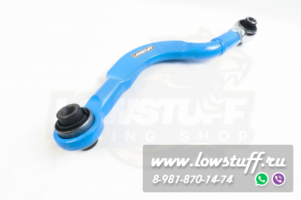 Cadillac SRX II 2009-2016 Регулируемые серповидные развальные рычаги задней оси LOWSTUFF DS 66DSCADSRX2