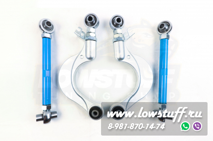 Audi A3 8P, A3 8V, VW Golf 5 6 7, Jetta 5 6, Eos, Tiguan 5N, AD Passat B6 B7B8 CC, Touran регулируемые задние рычаги развала и схождения на ШС LOWSTUFF DS 75DSVWPQBJ