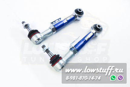 Lexus IS XE20, GS S190, Toyota MARK X X120, X13x, CROWN S18x, S21x CROWN MAJESTA S20x/18x задние верхние поперечные регулируемые схождения рычаги на ШС LOWSTUFF DS 67DSTOISXE20