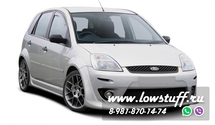 Передний бампер FORD FIESTA MK6
