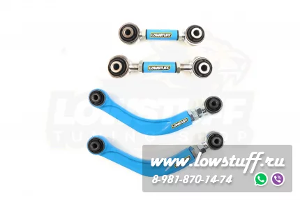 Mtisubishi lancer 9, 10 Outlander 1,2 ASX Jeep Compass Patriot Liberty регулируемые задние рычаги развала и схождения LOWSTUFF DS 75DSMITLAN9