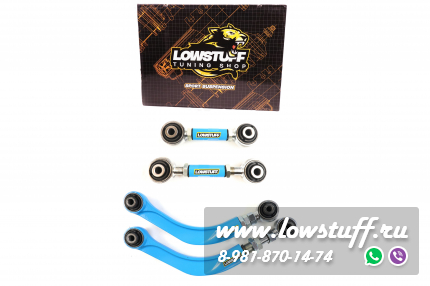 Mtisubishi lancer 9, 10 Outlander 1,2 ASX Jeep Compass Patriot Liberty регулируемые задние рычаги развала и схождения LOWSTUFF DS 75DSMITLAN9