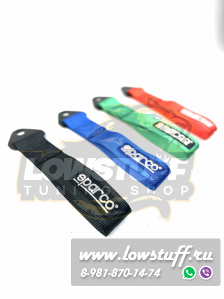 Буксировочная петля черная, буксировочный трос, JDM стиль TOWTAPESPRCBLCK