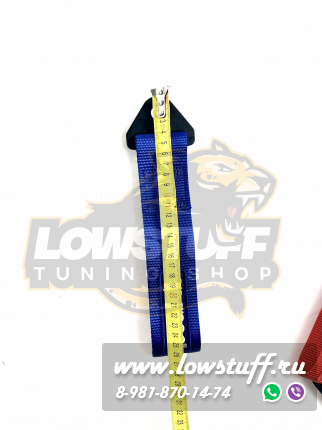 Буксировочная петля синяя, буксировочный трос, JDM стиль TOWTAPESPRCBLUE