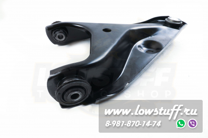 Renault Logan I, Sandero I, Lada Largus до 2014 г.в. Рычаг передний левый LOWSTUFF 51RE0010