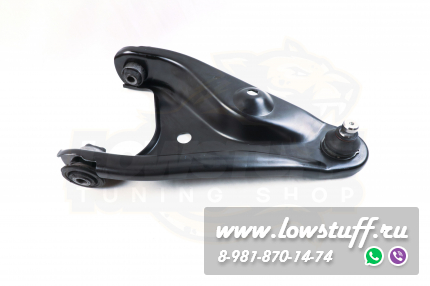 Renault Logan I, Sandero I, Lada Largus до 2014 г.в. Рычаг передний левый LOWSTUFF 51RE0010