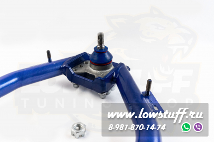 Honda Accord CL7, CP1, TF1, Odissey RB1, Acura TSX, Inspire Передние развальные рычаги LOWSTUFF DS 65DSHOACCL7