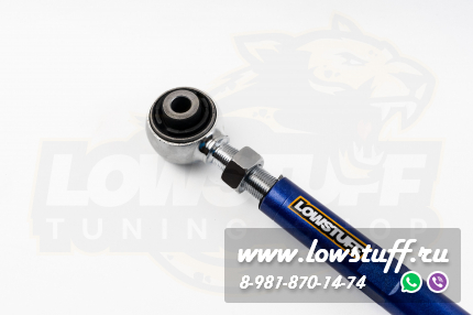 BMW E81, E82, E87, E88, E90, E91, E92, E93 Регулируемые направляющие рычаги задней оси LOWSTUFF DS 66DSBME8XE9FR