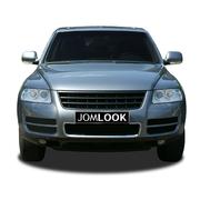 Решетка радиатора VW Touareg 7L черная без значка Jom 7L6853653JOE