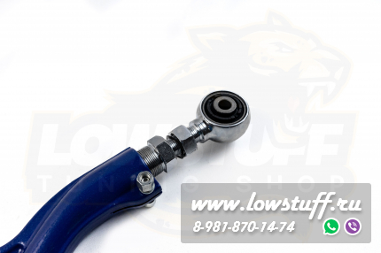 Ford Galaxy, Mondeo IV, S-MAX, Volvo S60 S80 V60 V70 XC60 XC70 верхние регулируемые серповидные развальные рычаги задней оси LOWSTUFF DS 66DSVOLXC60