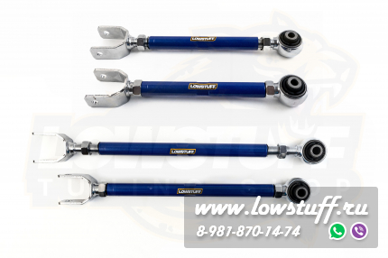 Infiniti Q70 Y51 Q50 V37 Q60 V37 M37 M56 M35h Nissan FUGA Y51 Skyline V37 регулируемые задние рычаги развала и схождения LOWSTUFF DS 75DSINFQ70Y51