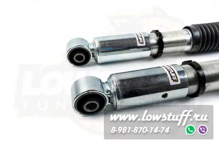 Saab 9-3 2003-2012 винтовая подвеска с регулировкой высоты и преднатяга LOWSTUFF EVO-II LSCSSAAB012