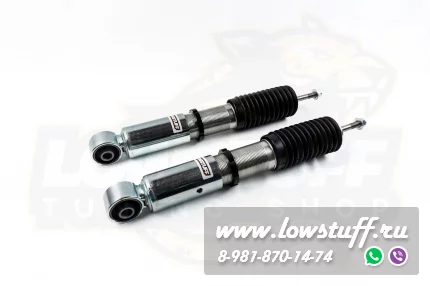 Saab 9-3 2003-2012 винтовая подвеска с регулировкой высоты и преднатяга LOWSTUFF EVO-II LSCSSAAB012
