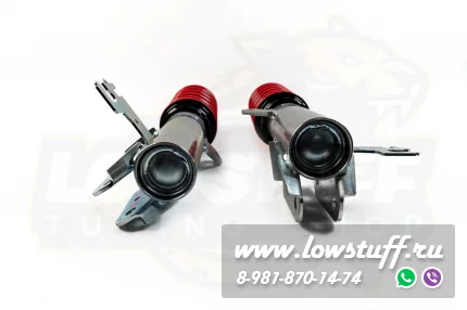 Saab 9-3 2003-2012 винтовая подвеска с регулировкой высоты и преднатяга LOWSTUFF EVO-II LSCSSAAB012