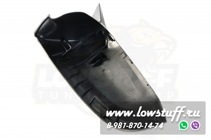 BMW E60 рестайлинг 2009-, BMW F10, F12, F13, F01, F06, F07 Крышки зеркал М стиль черный глянец М стиль LOWSTUFF MRCAPBME60LCIGLBKMLOOK