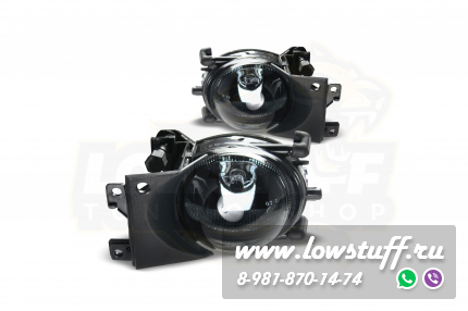 BMW E39 facelift 2000 - 2003 Противотуманные фары тонированные птф затемненные LOWSTUFF FLBME39LCISMK