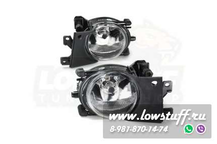 BMW E39 facelift 2000 - 2003 Противотуманные фары птф прозрачные LOWSTUFF FLBME39LCICL