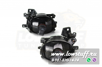 BMW E39 facelift 2000 - 2003 Противотуманные фары птф прозрачные LOWSTUFF FLBME39LCICL