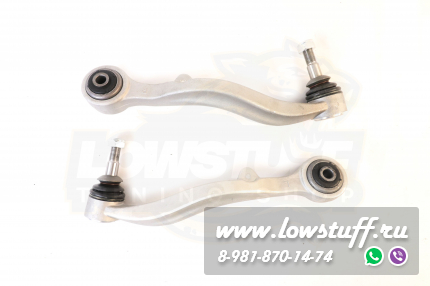 BMW E65 E66 Комплект рычагов передней подвески LOWSTUF 53BM0030-8 8дет с рулевыми тягами и наконечниками без больших рычагов LOWSTUFF 53BM0030-8